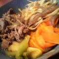 maruru-nn's cooksnap of when they made ささがきゴボウがメイン美味しいスキヤキ！.