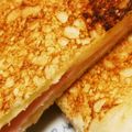 yuyuken's cooksnap of when they made 簡単！ホットサンド風ハムチーズ^ ^/.