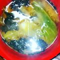 クックXFL002☆'s cooksnap of when they made キャベツと海苔の味噌汁♪.