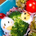 pa！'s cooksnap of when they made うずらの卵でひよこ♡お弁当に.