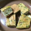 クックAGLV74☆'s cooksnap of when they made 離乳食◎小松菜＊バナナ＊すりごまケーキ☆.