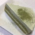 ぴ☆よ☆こ's cooksnap of when they made 抹茶のレア・チーズケーキ・ムース.