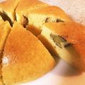 クックF1CD1D☆'s cooksnap of when they made HMと炊飯器でさつまいもケーキ.