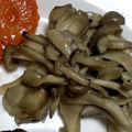 Punie☆'s cooksnap of when they made 超簡単☆舞茸と獅子唐のイタリアンソテー.