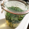 まちゃらぶ's cooksnap of when they made 青唐辛子の酢漬け.
