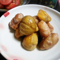 ＴＯＭＯＷＡＴ's cooksnap of when they made 栗とクルクル豚肉の甘辛炒め.