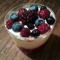 inLondon's cooksnap of when they made カルピスソフトで作るベリーのトライフル.