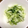 Marmo's cooksnap of when they made 白菜と春菊のナムル.