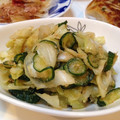 しろくま626's cooksnap of when they made 大量消費！胡瓜とキャベツのごま和え.