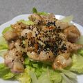 こむぎぱくぱく's cooksnap of when they made 簡単♪鶏もものごまマヨガーリックソテー.