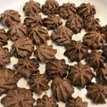 えくぼ母さん's cooksnap of when they made 卵白救済！サクサクぐるぐるクッキーココア.