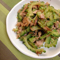 ingen565's cooksnap of when they made 苦くない！ ツナとゴーヤの旨炒め。.