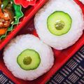 nosso's cooksnap of when they made ハロウィンに目玉おむすび.