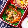 nosso's cooksnap of when they made お弁当に ニンジンピーマンのめんつゆ炒め.
