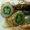 あちちょ's cooksnap of when they made オクラ竹輪のオイマヨ炒め.
