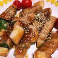 ooomihooo's cooksnap of when they made お餅をおかずに♪お餅と大葉の肉巻き.