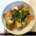たまきく's cooksnap of when they made 厚揚げと豚肉の甘辛炒め.