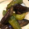 ポンチョ☆ポンチョ's cooksnap of when they made 万願寺唐辛子、赤ピーマン、茄子の炒り煮.