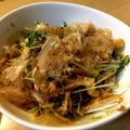 かよこぱんだ's cooksnap of when they made 水菜とカリカリ油揚げの味ポンサラダ.
