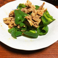 あきぽん315's cooksnap of when they made 簡単♡中華風♡豚コマとピーマンの炒め♡.