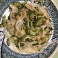 クックYML4YT☆'s cooksnap of when they made ゴーヤ ミョウガ 玉ねぎ ツナのサラダ.