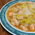 あっくチャン's cooksnap of when they made 海老と白菜のうま煮.