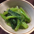 noruri's cooksnap of when they made 醤油とごま油☆ほうれん草のお浸し.