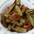 ひなたこやき's cooksnap of when they made 常備菜に♪ゴボウのペペロンチーノ風.