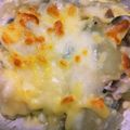 ピカピカピ's cooksnap of when they made 鶏ときのこで！具だくさん冬瓜グラタン.