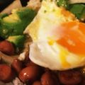あい1017's cooksnap of when they made ＊アボカド＆ウインナーの照り焼き丼＊.