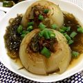 フジぽん's cooksnap of when they made 丸ごと玉葱と刻み昆布の味噌煮込み.
