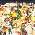 ママんま's cooksnap of when they made 子供喜ぶ♪ホットプレートでビビンバ.