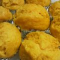 ゆうみおママです's cooksnap of when they made かぼちゃ蒸しパン(離乳食ＯＫ☆).