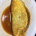 ごり23's cooksnap of when they made トマトとひき肉の甘辛オムレツ丼.