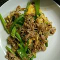 M130018's cooksnap of when they made にんにく香る♪小松菜と豚肉の醤油炒め.