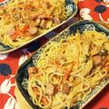 irm's cooksnap of when they made 我が家の クリーミー✩ナポリタン.