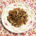 なつき☆ミ's cooksnap of when they made 簡単！美味しい！酢玉ねぎ豚肉しめじ炒め.