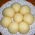 まんまるさくら's cooksnap of when they made 炊飯器でまんまる八つ子のお豆腐パン.