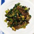 てるあけ's cooksnap of when they made 牛肉と小松菜のカレーソース炒め.
