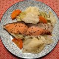 プルンバゴ's cooksnap of when they made キャベツたっぷり☆キャベツと鮭の酒蒸し.