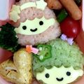 ちなっつ。's cooksnap of when they made キキララ＊リトルツインスターズのキャラ弁.