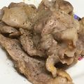 yummy?'s cooksnap of when they made さっぱり美味しい♡豚肉の塩レモンソテー.