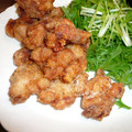 momoco's cooksnap of when they made うちのいつものから揚げ♪.