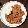 inLondon's cooksnap of when they made デザートの女王・クレープシュゼット.