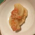 お気楽な嫁。's cooksnap of when they made 大根のかにかまあん.
