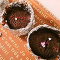 お昼寝らぶ's cooksnap of when they made 板チョコで簡単フォンダンショコラ.