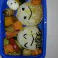 ようぷう's cooksnap of when they made 秋♪くりとどんぐりのキャラ弁.