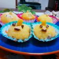 めみたん☆'s cooksnap of when they made ハロウィンに☆甘栗＆クリチのカボチャ大福.
