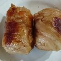 けけとおぷ's cooksnap of when they made ☆時短簡単、子供が大好き肉巻きおにぎり☆.