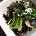 鮎めし♀'s cooksnap of when they made ほうれん草とえのきのさっぱり和え.